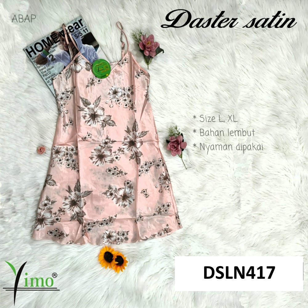 Daster Tanktop Satin - Baju Tidur Wanita - Baju Tanktop Santai - MURAH - IMPORT - KUALITAS BAGUS