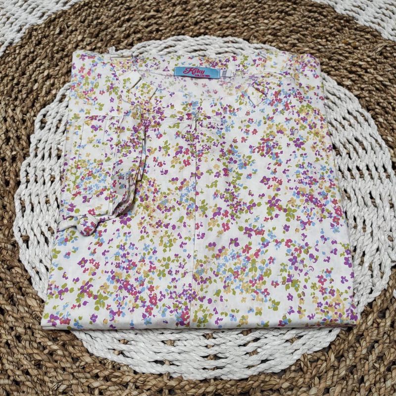 Gamis Katun Jepang Premium Ori Cantik Murah Model Basic Little Angel M L XL Jumbo