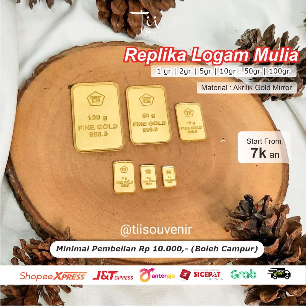 Replika Logam Mulia | Emas Batang