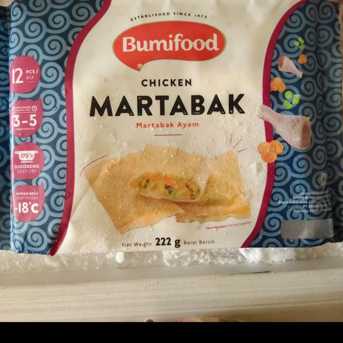 

Bumifood martabak ayam 222