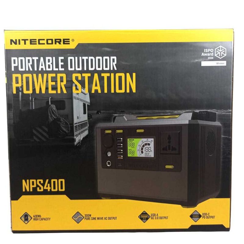 NITECORE Portable Outdoor Power Station 421Wh 117000mAh - NPS400