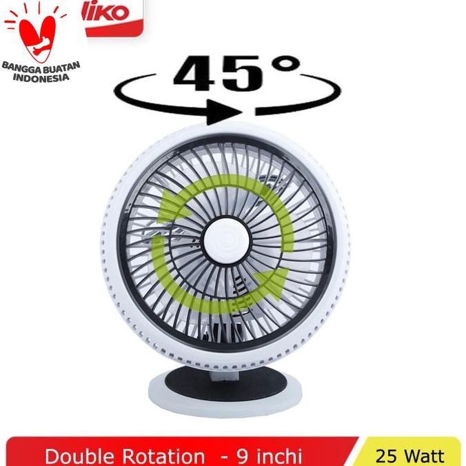 Kipas Angin Meja Niko 9 Inch Rotating