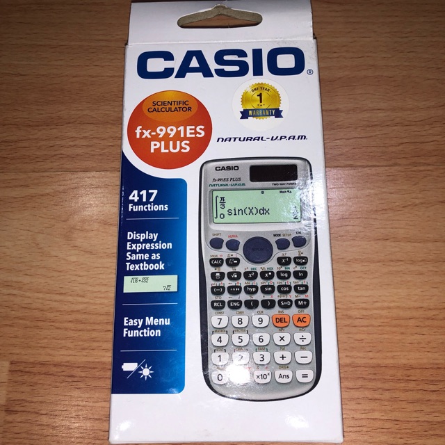 

Calculator / kalkulator CASIO fc-991ES PLUS second