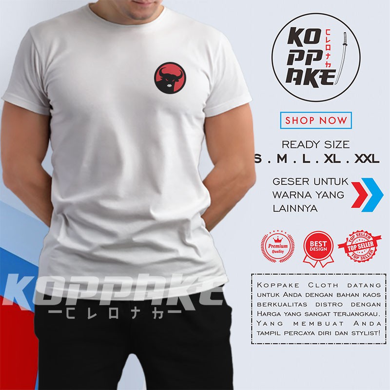 Kaos PDIP Partai Demokrasi Indonesia Perjuangan Logo Baju Distro