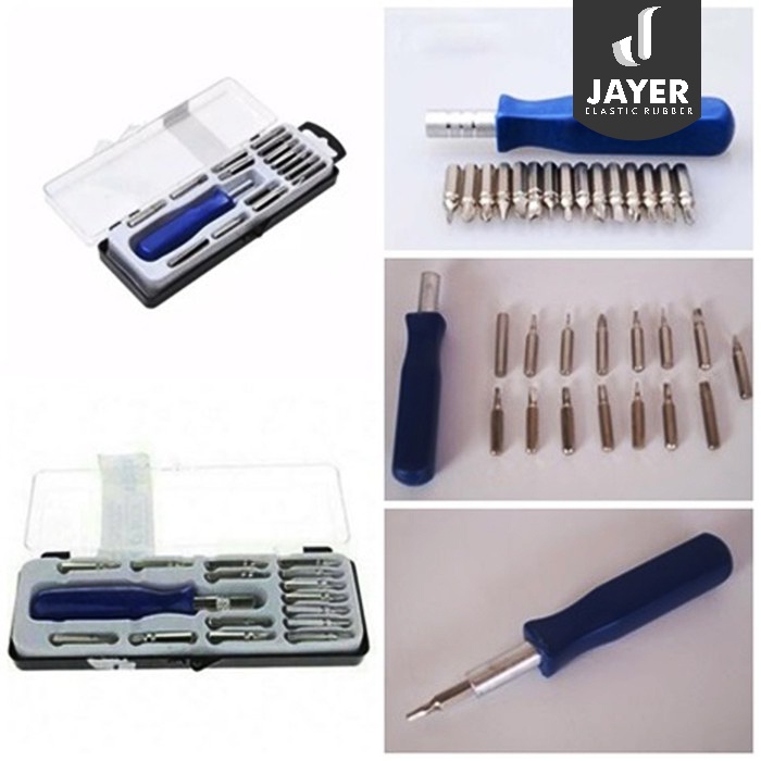 SET Obeng Mini 16 in 1 Mutifungsi / Mini  Repair Tool Kit Repair