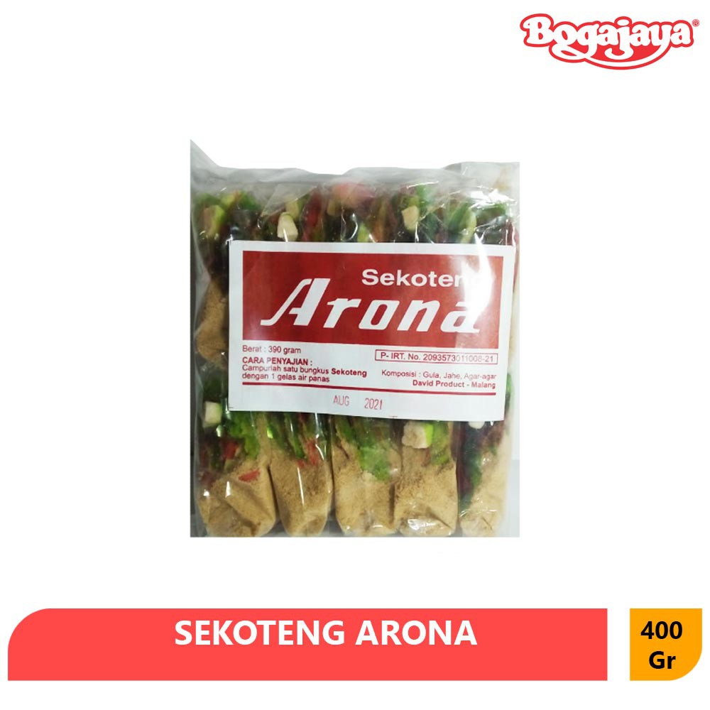 

MINUMAN BUBUK SEKOTENG ARONA 10 BUNGKUS 400 GRAM
