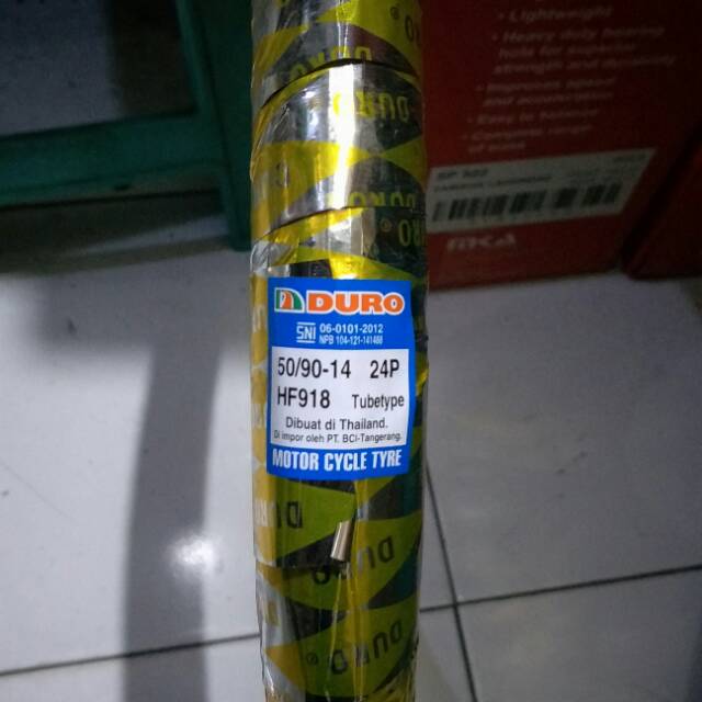 Ban Duro ring 14 uk 50/90 bisa jadiin tubles