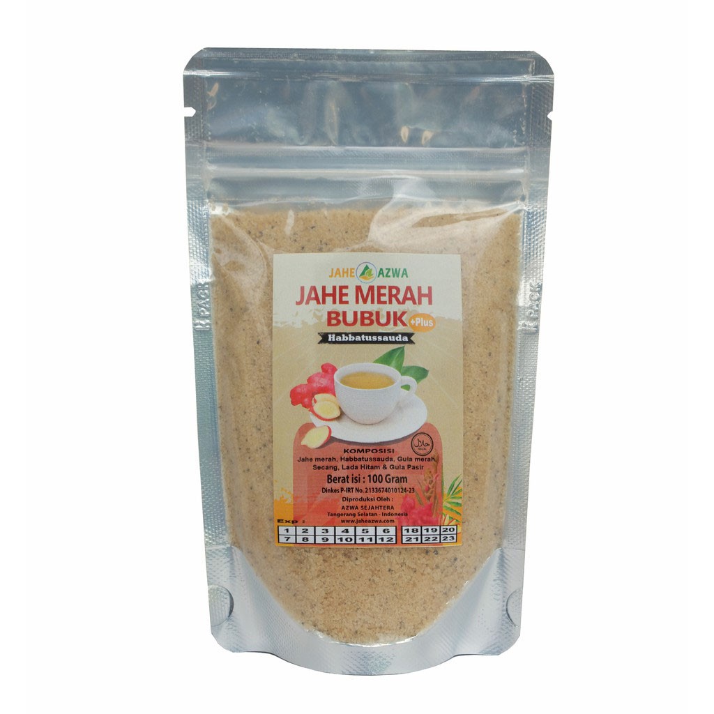 

[COD] Minuman Jahe Merah Asli Plus Habbatussauda isi 100 gram