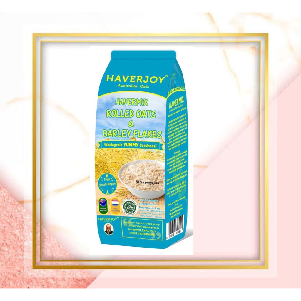 

Haverjoy Havermix Rolled Oats & Barley Flakes 500gr