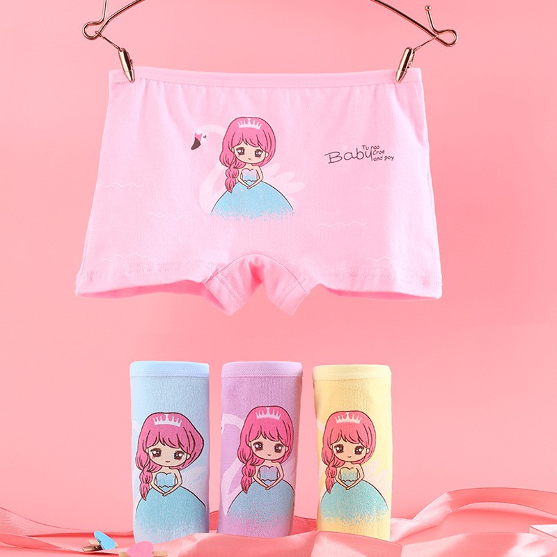 Plazababyku XIAO TING CD celana dalam anak perempuan bahan katun halus 2-12 Tahun PART3