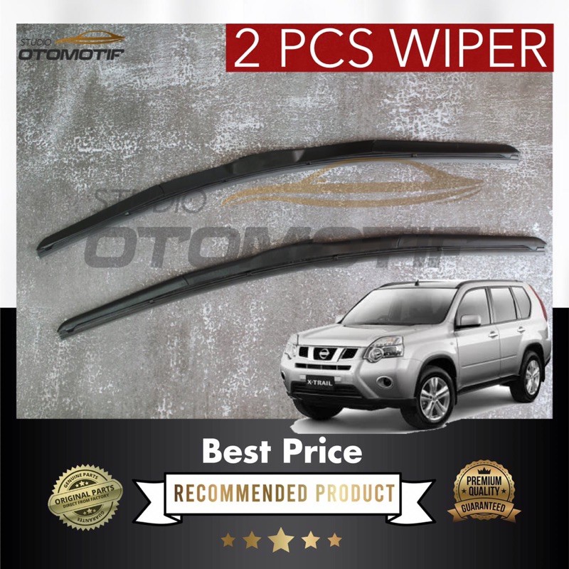WIPER XTRAIL T31 HYBRID ECO WIPER DEPAN XTRAIL T31 1 SET 2 PCS