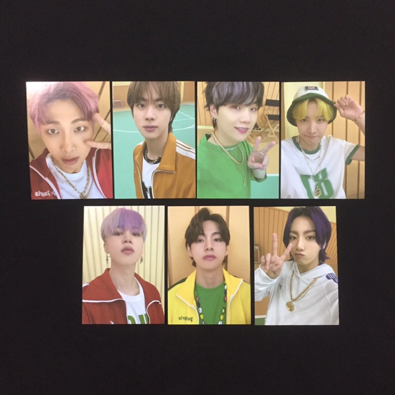 BTS Photocard Cardigan Butter RM Jin Suga Jhope Jimin Jung Kook