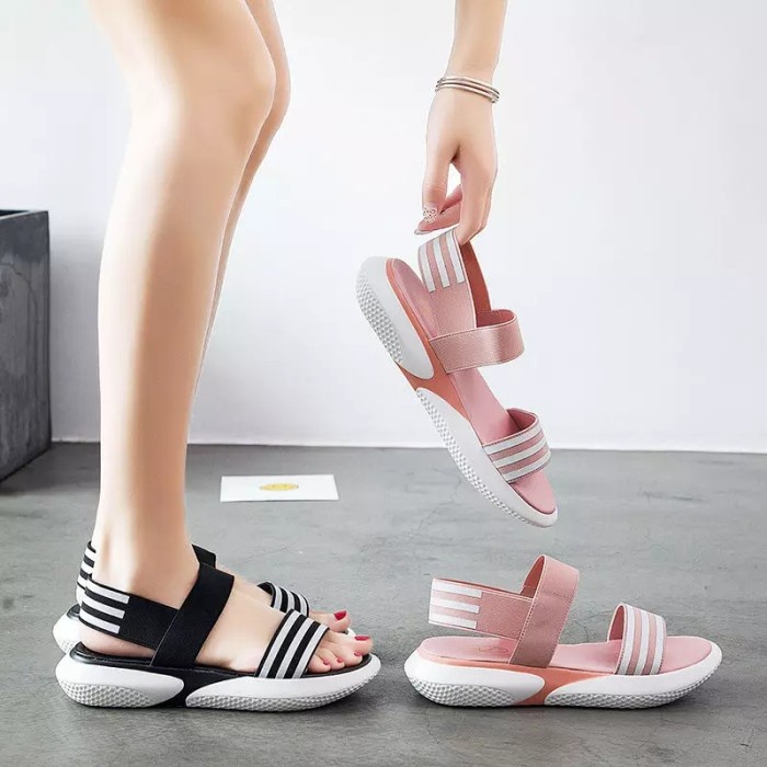 Sandal Gunung Wanita Korea Sendal Wanita Kekinian Sandal Cewek Kekinian Sandal Wanita Terbaru 2022 S