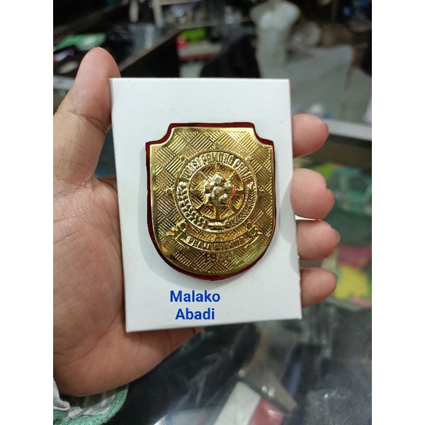 

Kwenangan pol pp bahan kuningan sepuh Dasar mika belakang paku