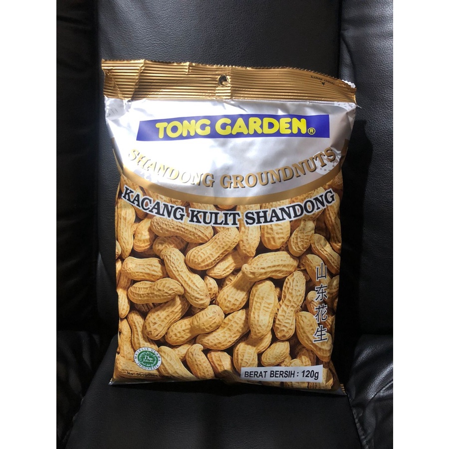 Tong Garden Kacang kulit Shandong / Kacang Tanah / Groundnuts 120g