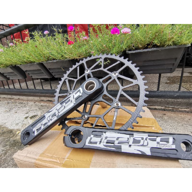 Crankset Crank set Litepro Edge Pro Edgepro Hollowtech HT2 53T 56T 58T