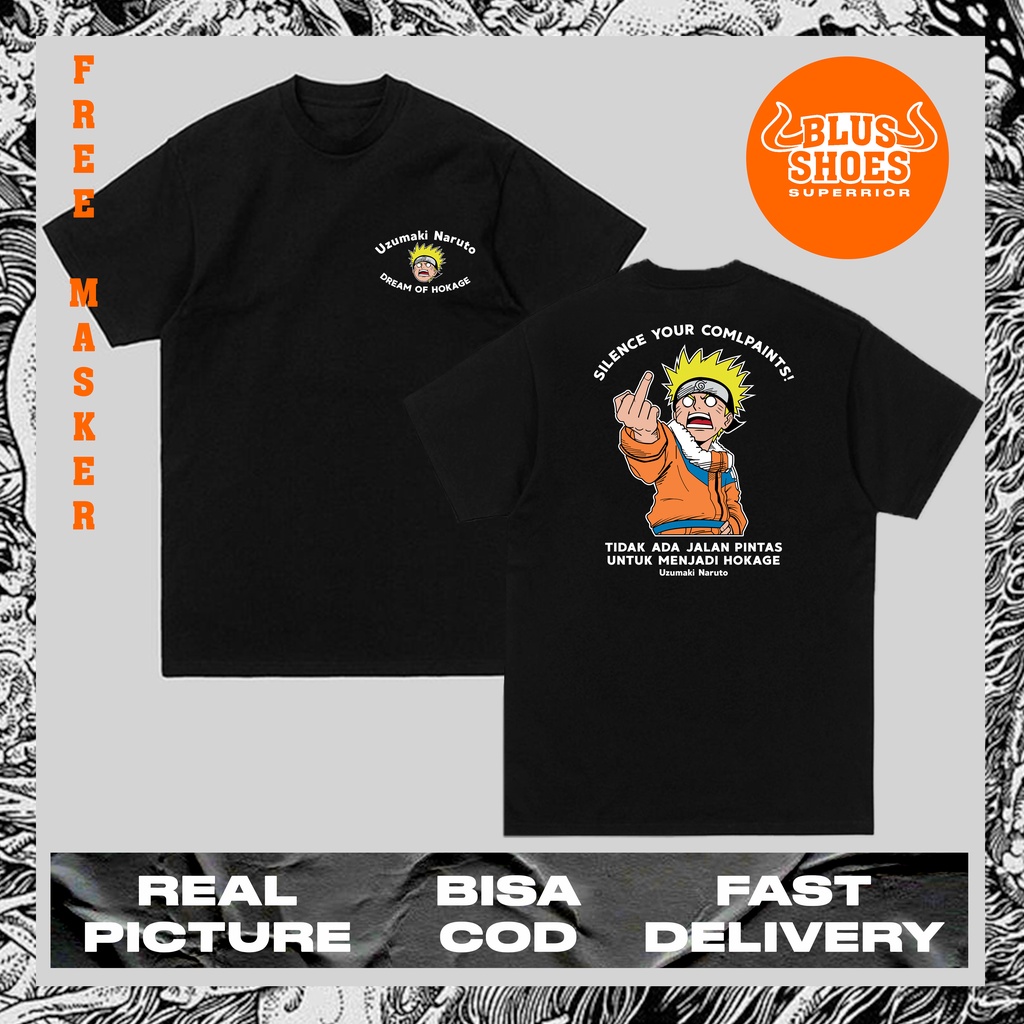 kaos anime - kaos distro - kaos naruto - kaos anime murah - kaos anime naruto - baju anime jepang