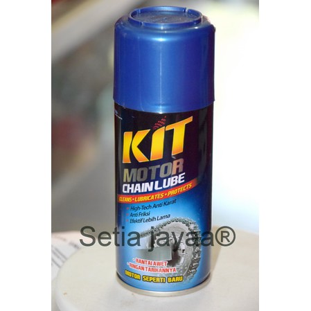 chain lube KIT 110ML / pelumas rantai / minyak rantai 110ml spray