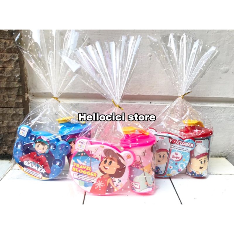 

PARCEL CANTIK LUNCH BOX + GELAS TUMBLER BIGGY KEMASAN ULTAH