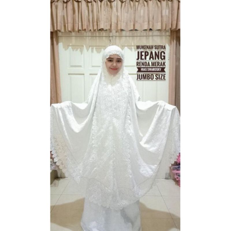 MUKENA SUTRA PRADA RENDA ANTING/MERAK PREMIUM