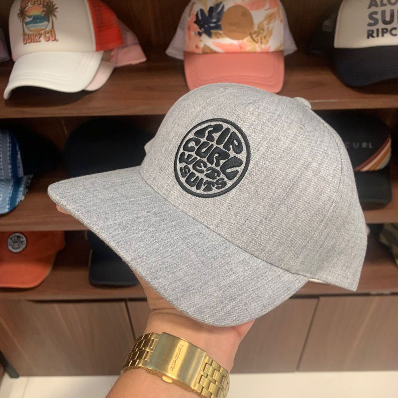 Topi Ripcurl Wetty SB Cap - Grey Marle