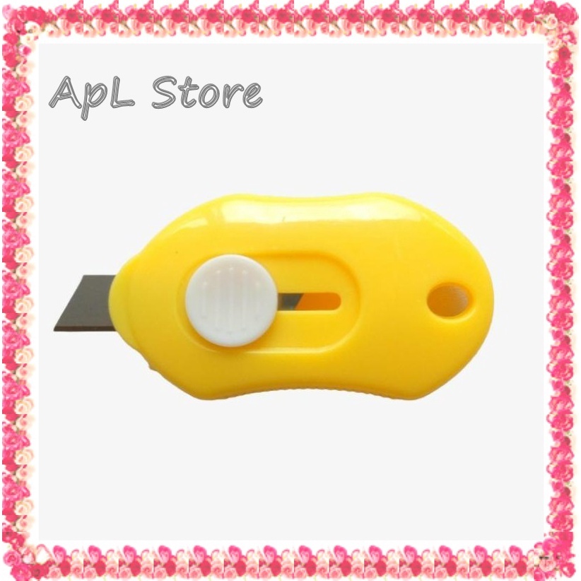 

Cutter Mini Silet MIni Lucu Pisau Pemotong Kertas Pisau Silet Portable Alat Tulis Kantor Murah B011