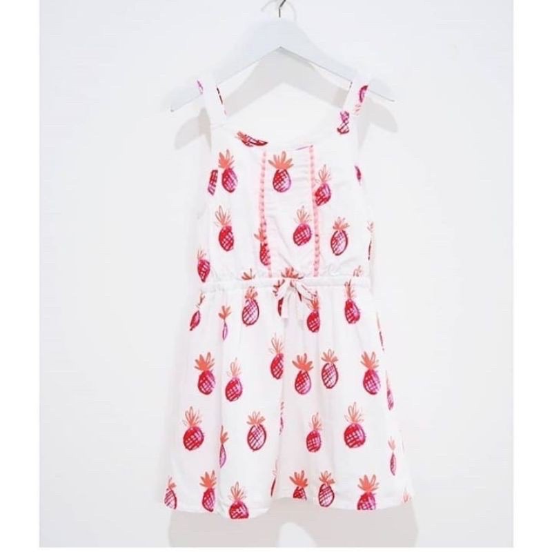 gymboree bee & bae pineapple dress anak perempuan