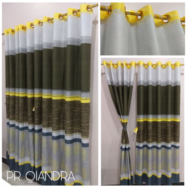 GORDEN HORDEN MOTIF PINTU SMOKRING  200x110