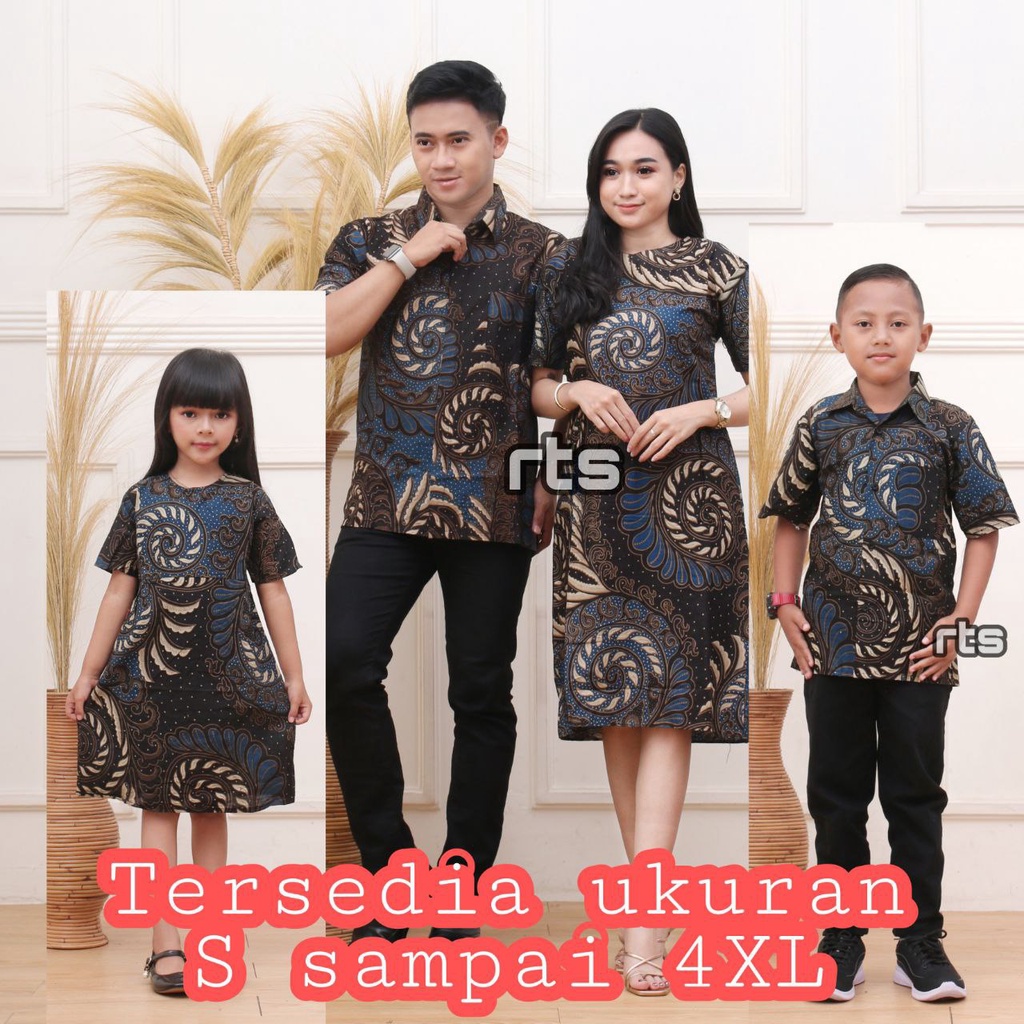 BISA DIBELI TERPISAH BATIK COUPLE FAMILY MOTIF YONGBIRU