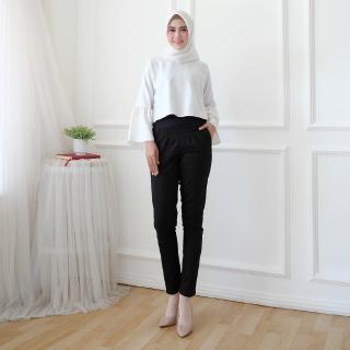 Modesee Celana  Kerja  Panjang Katun Twill Wanita  M1142 