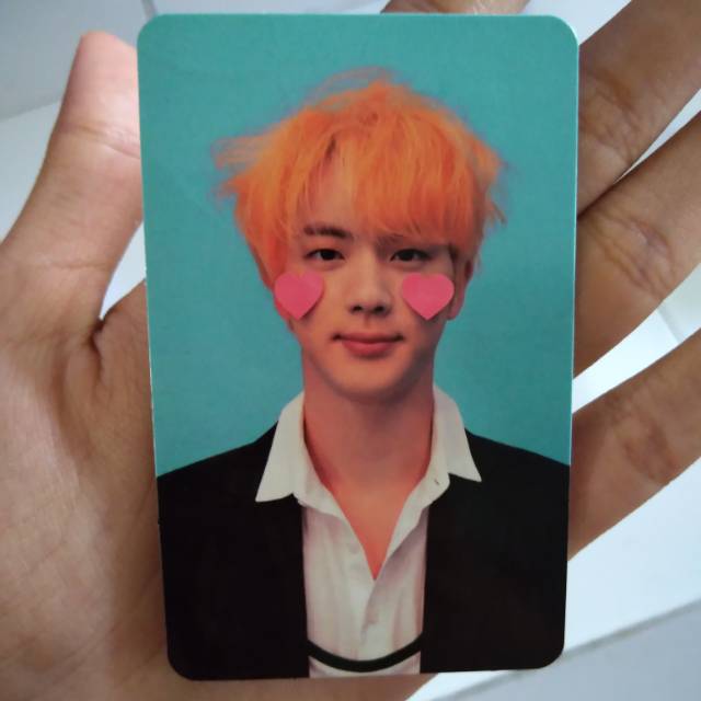 Pc Jin Answer F - photocard Jin BTS album answer F