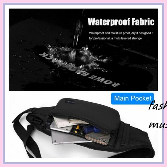 Tas Selempang New Arrival Awet Original Berkualitas Cowok Basic P0Q9 Tas Selempang Motif Polos Mini 