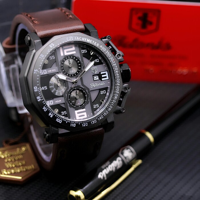 HOT SALE Jam Tangan Tetonis original japan Jam Tangan Pria TERMURAH