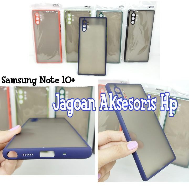 Bumper AERO CASE Samsung Note 10 Plus 10 Pro N975F 6.8 Inchi Premium Hardcase My Choice List Warna M