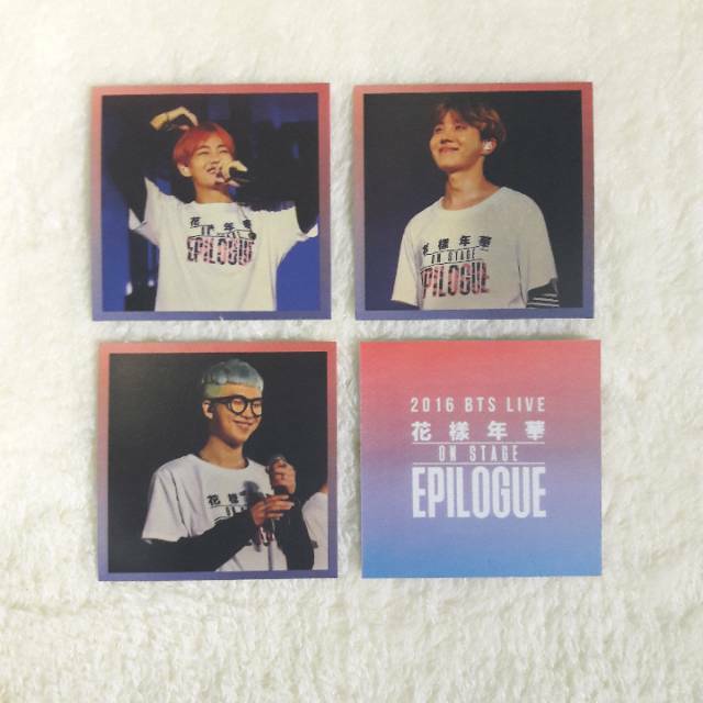 BTS EPILOGUE & 3RD MUSTER CARD