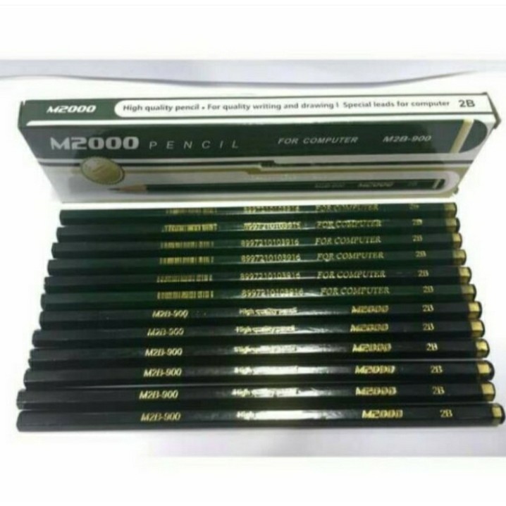 

Pensil 2B M2000 Hexagonal Pencil