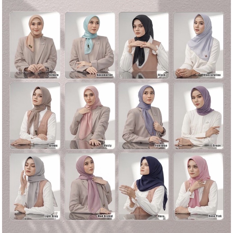 Hijab Square N010 by Nadheera Luxury