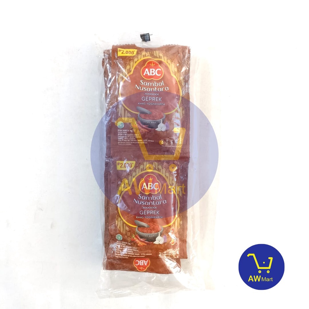 ABC SAMBAL RENCENG - ALL VARIAN - SAMBAL ASLI, HIJAU, GEPREK, TERI