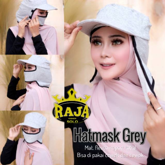 Hatmask (Masker Topi) By Raja Fashion