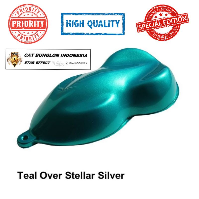 Cat Duco Teal Over Stellar Silver