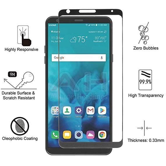 Tempered Glass Full HD For Samsung S21 FE 5G - Anti Gores Kaca Full Lem