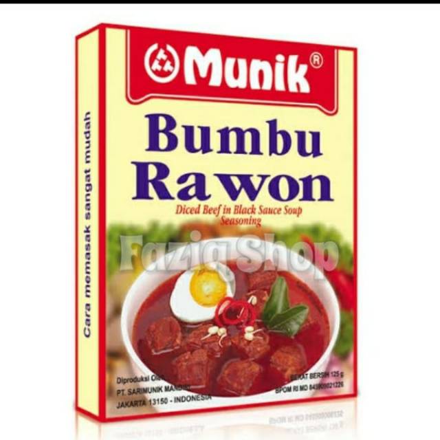 

Munik bumbu rawon