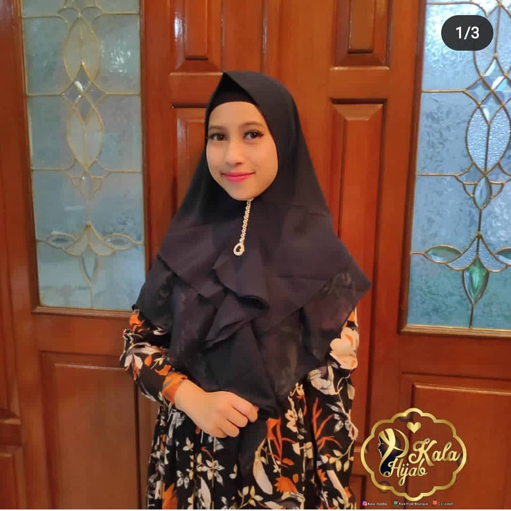 HIJAB KHIMAR INSTANT PREMIUM 2 LAYER | KERUDUNG KHIMAR INSTANT PREMIUM 2 LAYER