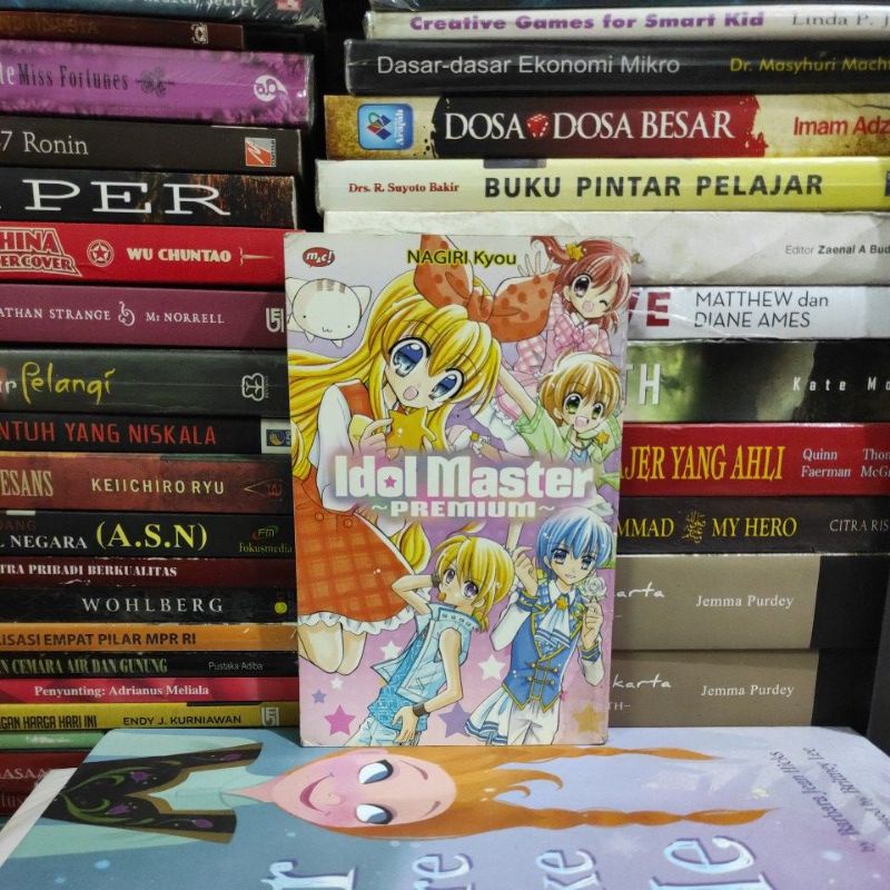 KOMIK ORIGINAL IDOL MASTER PREMIUM NAGIRI KYOU KOMIK BEKAS