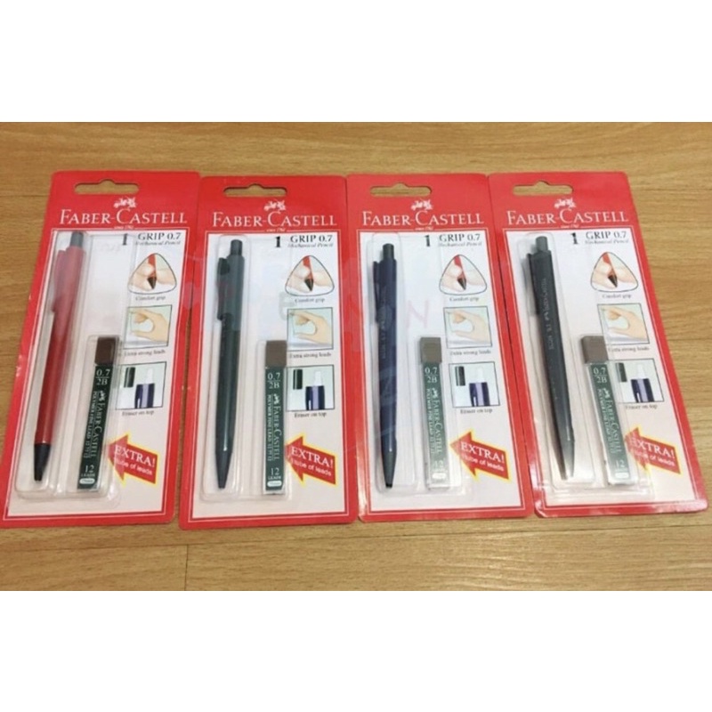 

PENSIL MECHANICAL GRIP 0,7mm FREE REFIL (135101) FABER CASTEL