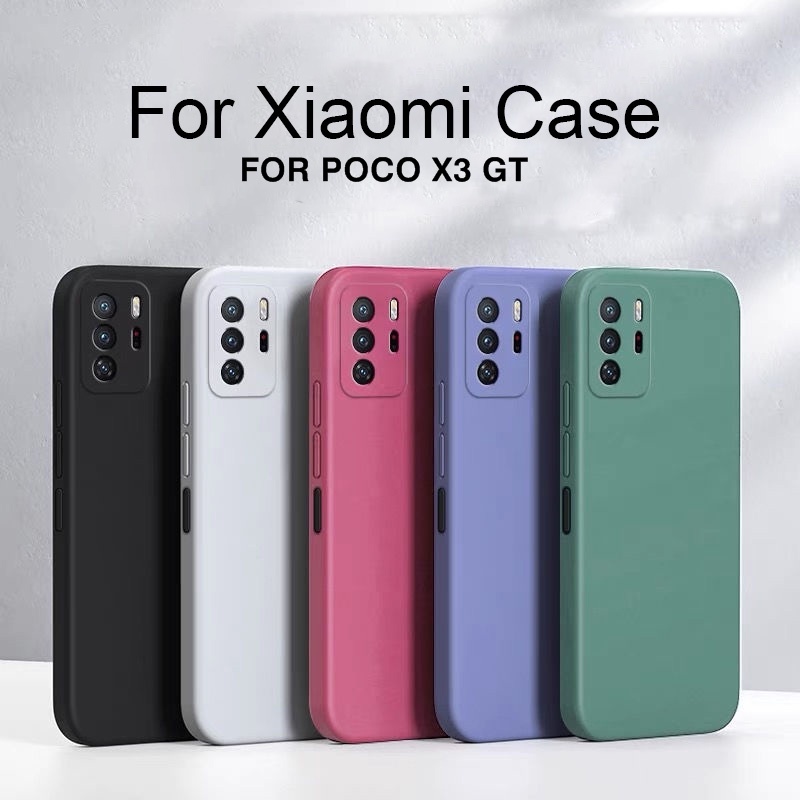 Case Xiaomi Poco X3 GT Baby Skin FREE tali Premium Casing Soft TPU Liquid Silicone Macaron Candy