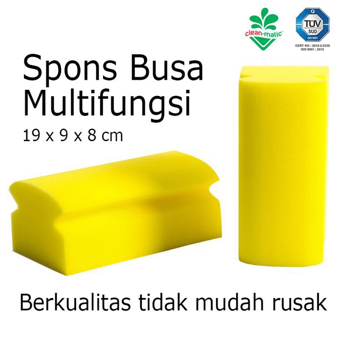Spons Serbaguna Spons Busa Spons besar foam 950058 Cleanmatic