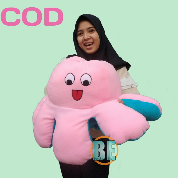 Hot sale  Boneka Gurita Jumbo Besar Bolak Balik Octopus Doll Murah  hanyaq di shopee