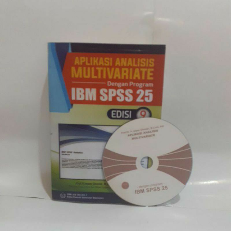 Buku Aplikasi Analisis Multivariate dengan Progam IBM SPSS 25 PLUS CD-1