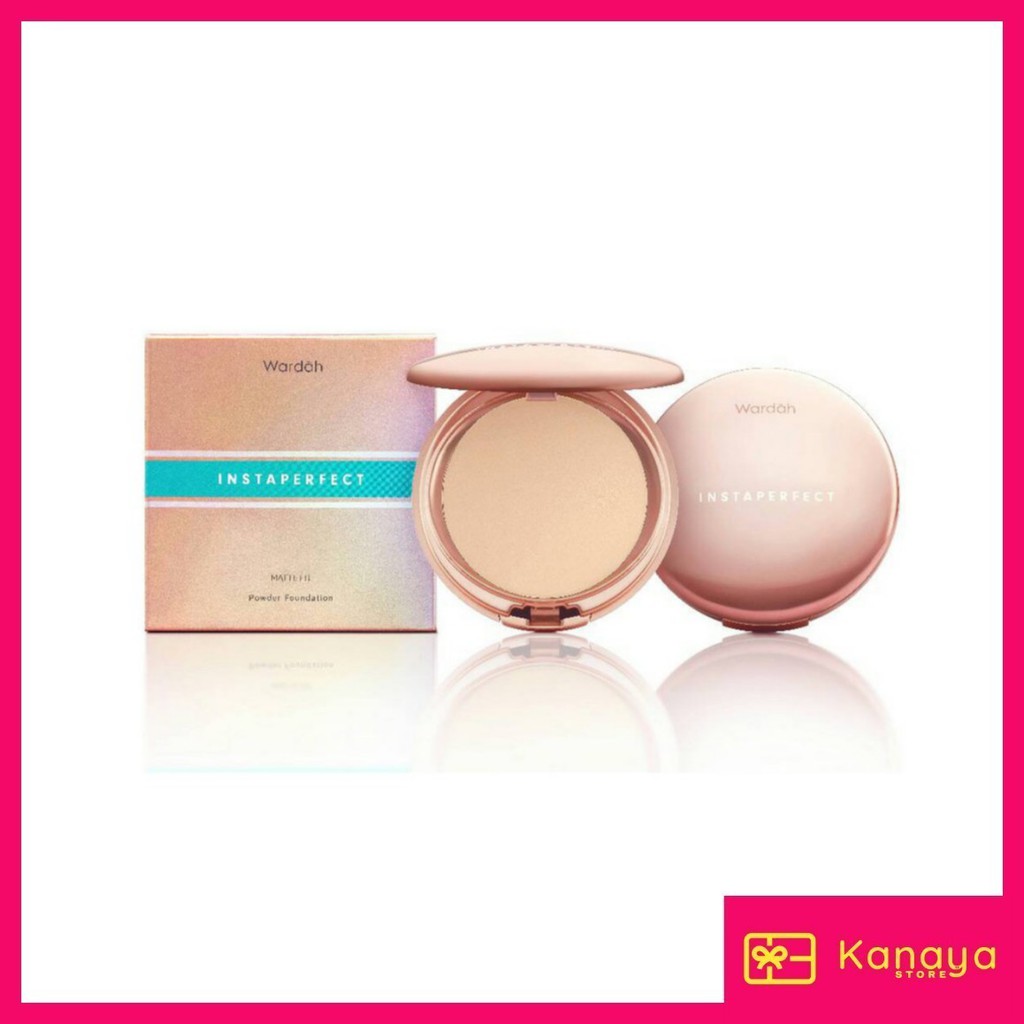 (BISA COD) Wardah Instaperfect Matte Fit Powder Foundation
